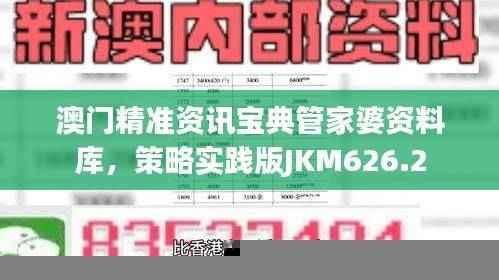 澳门精准资讯宝典管家婆资料库,策略实践版JKM626.2