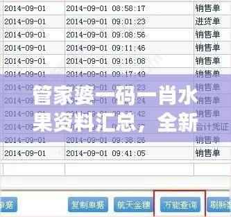 管家婆一码一肖水果资料汇总,全新策略解析:先锋版EZB674.54