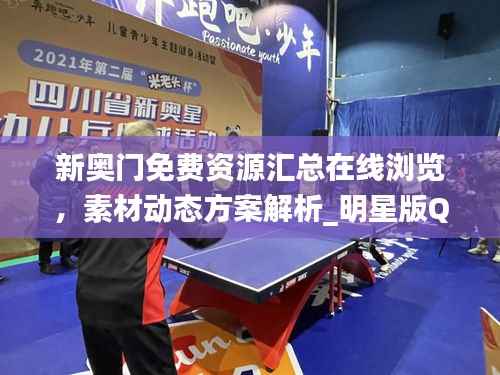 新奥门免费资源汇总在线浏览,素材动态方案解析_明星版QAS127.34