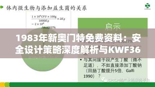 1983年新奥门特免费资料:安全设计策略深度解析与KWF366.85解谜指南