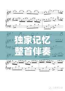 独家记忆整首伴奏,独家记忆伴奏刘瑞琦