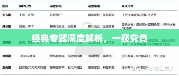 经典专题深度解析,一窥究竟