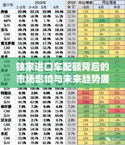 独家进口车配额背后的市场影响与未来趋势展望