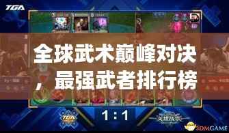 全球武术巅峰对决,最强武者排行榜!