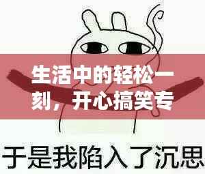 生活中的轻松一刻,开心搞笑专题
