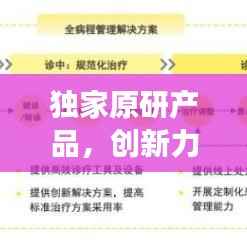 独家原研产品，创新力量的独特魅力展现