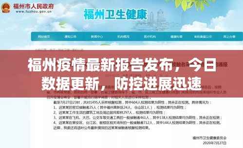 福州疫情最新报告发布,今日数据更新,防控进展迅速