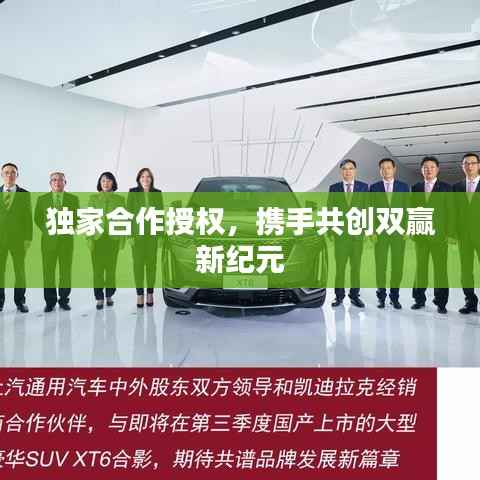 独家合作授权,携手共创双赢新纪元